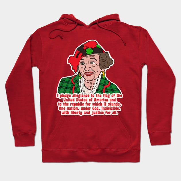 Pledge of Allegiance - Aunt Bethany Christmas Vacation Quote Hoodie by darklordpug